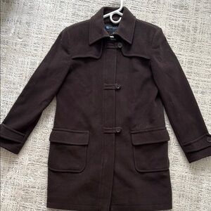 Kenneth Cole reaction Brown three-quarter coat